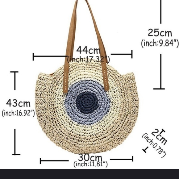 New Circle Ratan Summer Shoulder Bag with … - Picture 3 of 16